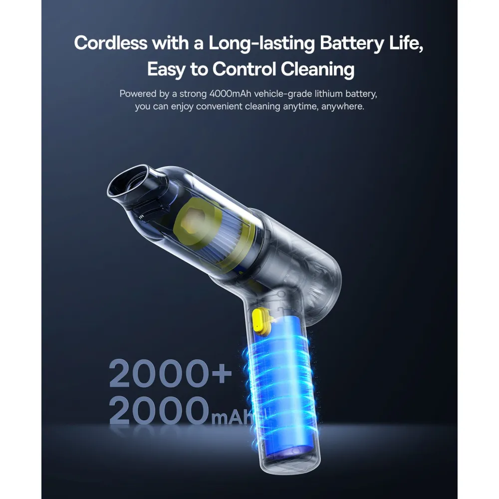 Прахосмукачка за автомобил Baseus - Car Vacuum Cleaner AT - (C30476600121-00)