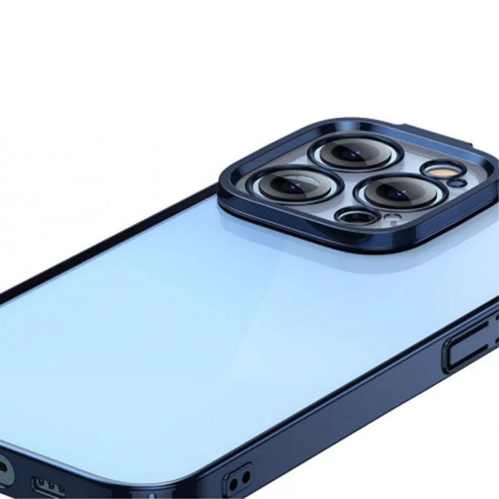 Калъф + стъклен протектор BASEUS Glitter за Apple iPhone 14 Pro