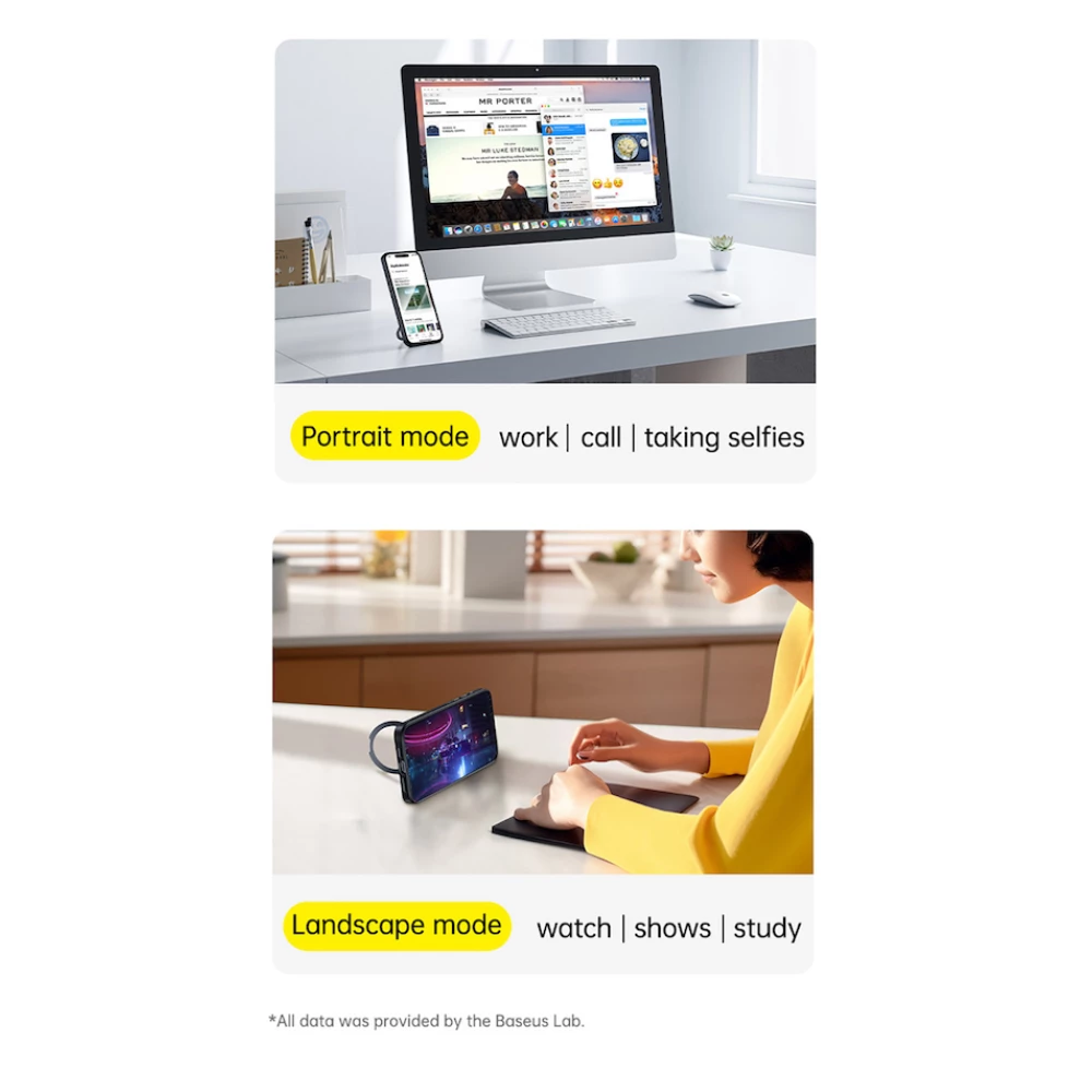 Калъф + стъклен протектор BASEUS Sky Ring MagSafe за Apple iPhone 15 Pro