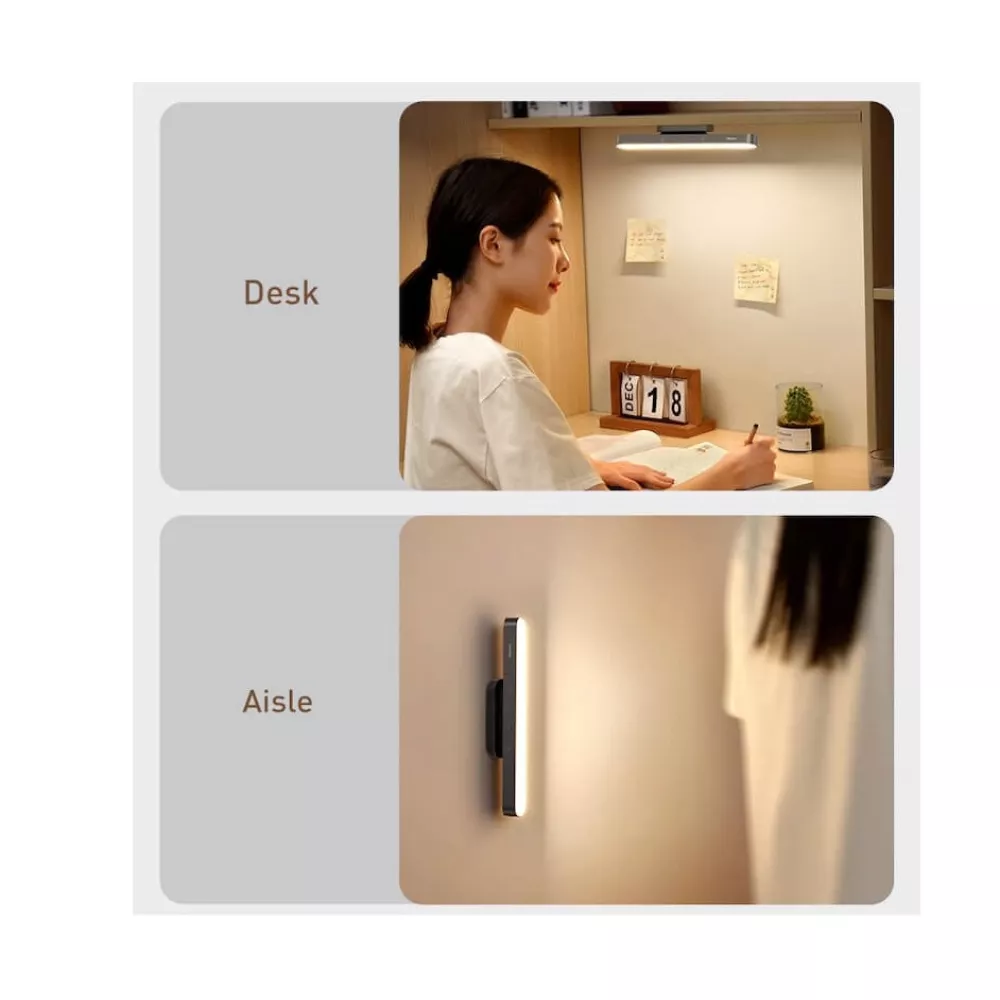 Магнитна настолна LED лампа Baseus - (DGXC-C0G)