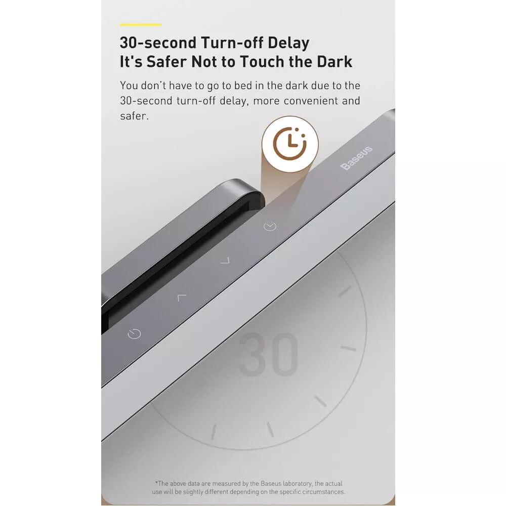 Магнитна настолна LED лампа Baseus - (DGXC-C0G)