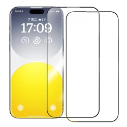 Комплект 2 броя стъклен протектор BASEUS - Crystal Ceramic за Apple iPhone 15 Plus