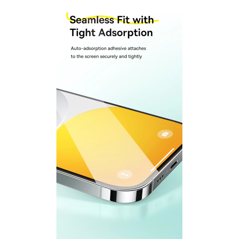 Комплект 2 броя стъклен протектор BASEUS - Crystal Ceramic за Apple iPhone 15 Plus