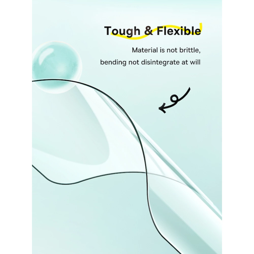 Комплект 2 броя стъклен протектор BASEUS - Crystal Ceramic за Apple iPhone 15 Plus