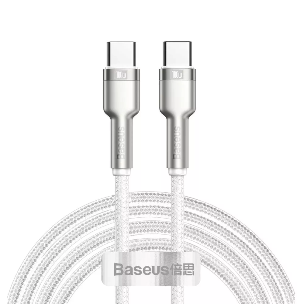 Кабел BASEUS 100W, Type-C - Type-C,Cafule 5А (CATJK-C02), 1 метър