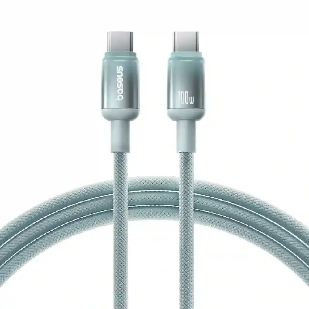  Кабел BASEUS 100W, Type-C - Type-C, Discolor Series (E0420700), 1 метър