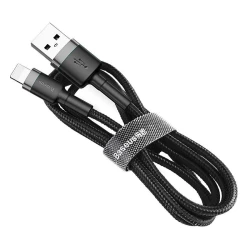 Кабел BASEUS USB-A - Lightning, 2.4A, Cafule (CALKLF-AG1), 0.5 метра