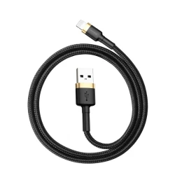 Кабел BASEUS, USB - Lightning, CAFULE 2.4A (CALKLF-BV1), 1 метър