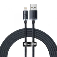 Кабел BASEUS, 2.4A USB-A - Lightning, Crystal Shine (CAJY000101), 1.2 метра