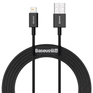 Кабел BASEUS 12W, USB - Lightning, Superior 2.4A (CALYS-A01), 1 метър