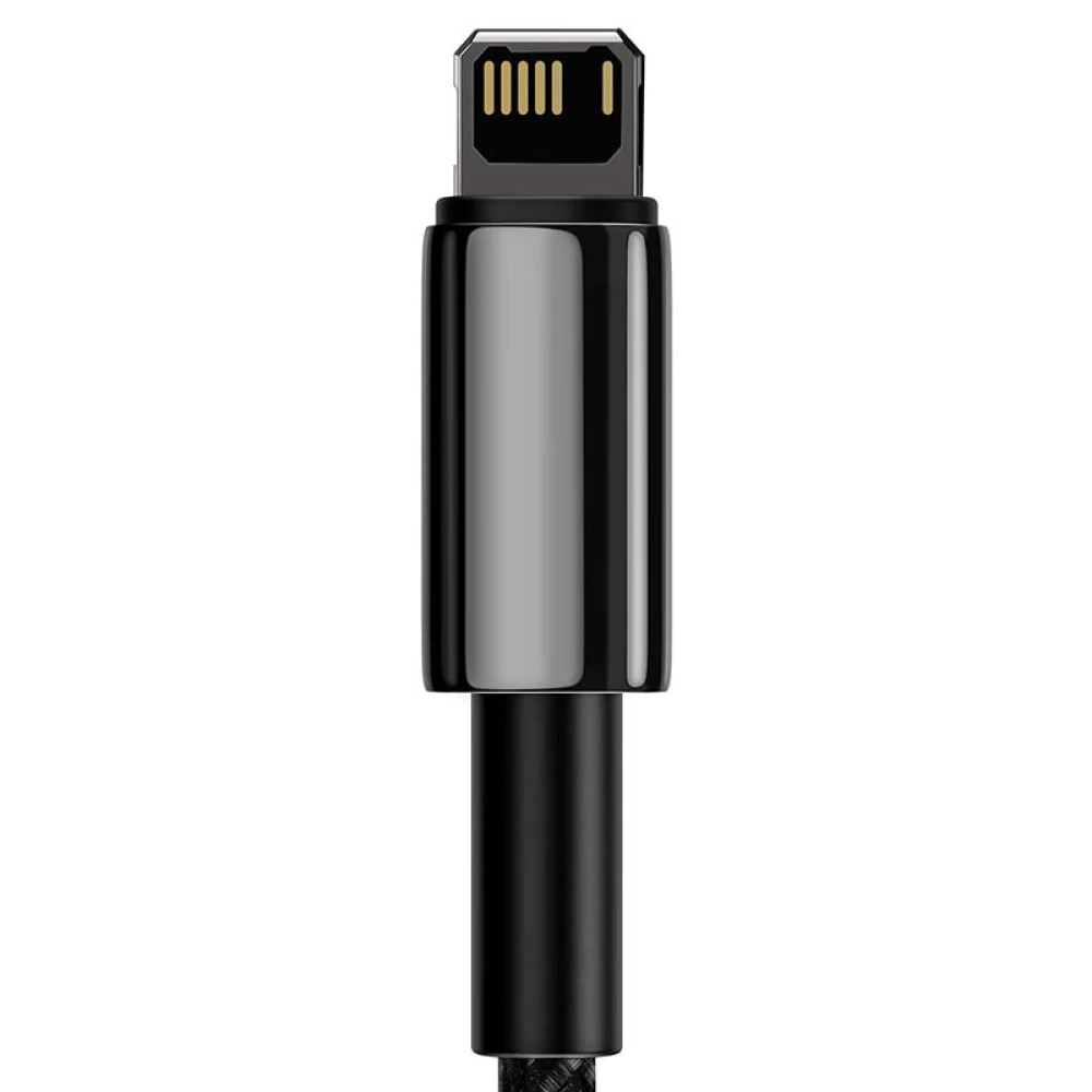 Кабел BASEUS, USB - Lightning, Tungsten Gold 2.4A (CALWJ-A01), 2 метра