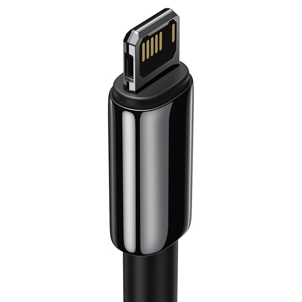 Кабел BASEUS, USB - Lightning, Tungsten Gold 2.4A (CALWJ-A01), 2 метра