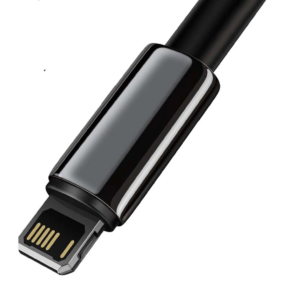Кабел BASEUS, USB - Lightning, Tungsten Gold 2.4A (CALWJ-A01), 2 метра