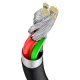 Кабел BASEUS 66W, USB - Type-C, Superior (CATYS-01), 1 метър