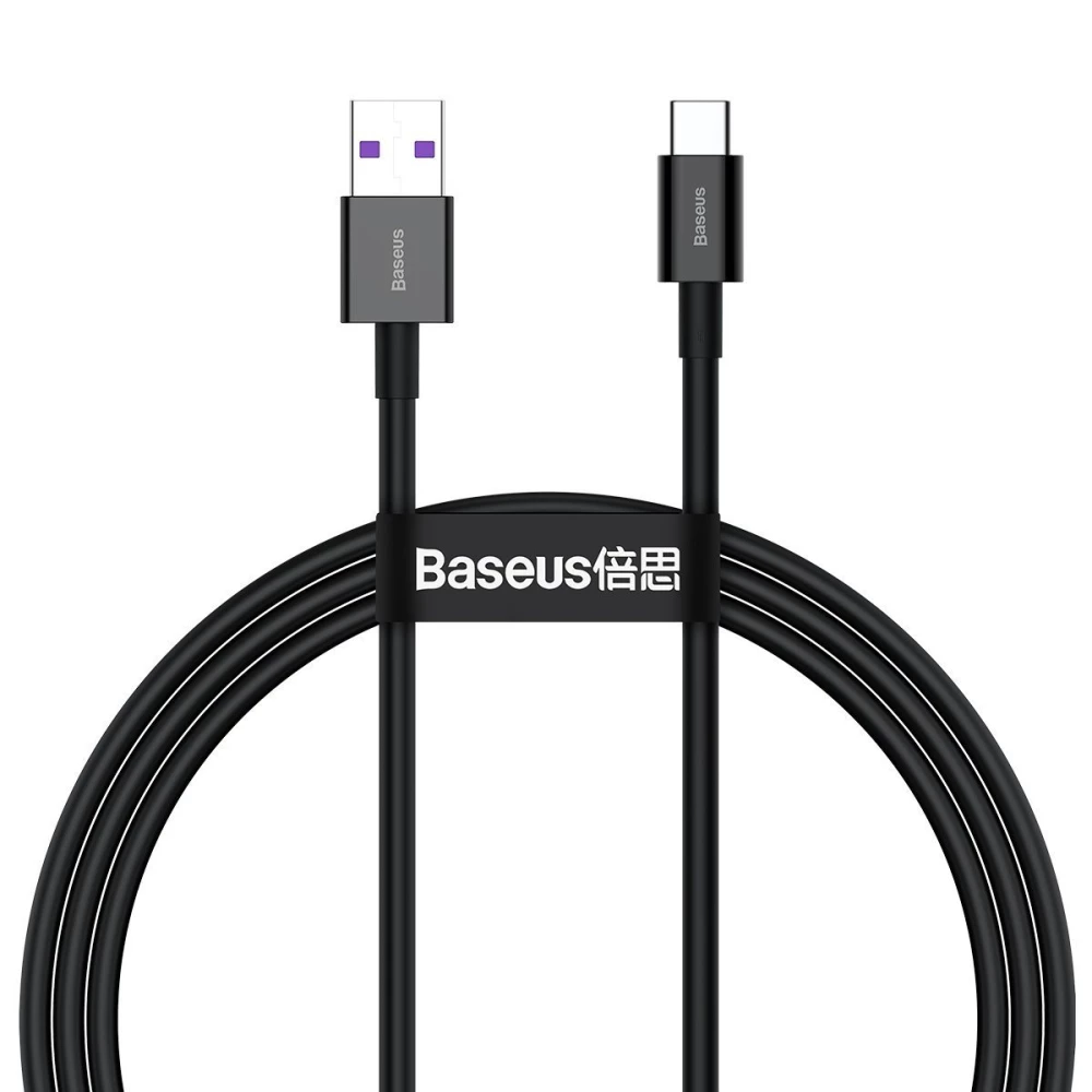 Кабел BASEUS 66W, USB - Type-C, Superior (CATYS-01), 1 метър