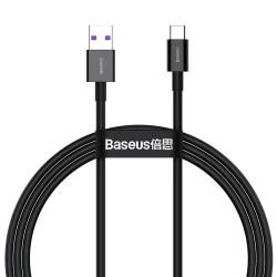 Кабел BASEUS 66W, USB - Type-C, Superior (CATYS-01), 1 метър