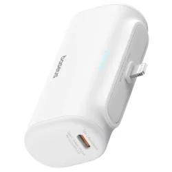 Външна батерия BASEUS Compact Series + Lightning  - 5000 mAh, 20W - (P10068307213-00)