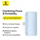 Външна батерия BASEUS Compact Series + USB-C - 5000 mAh, 20W - (P10068306313-00)