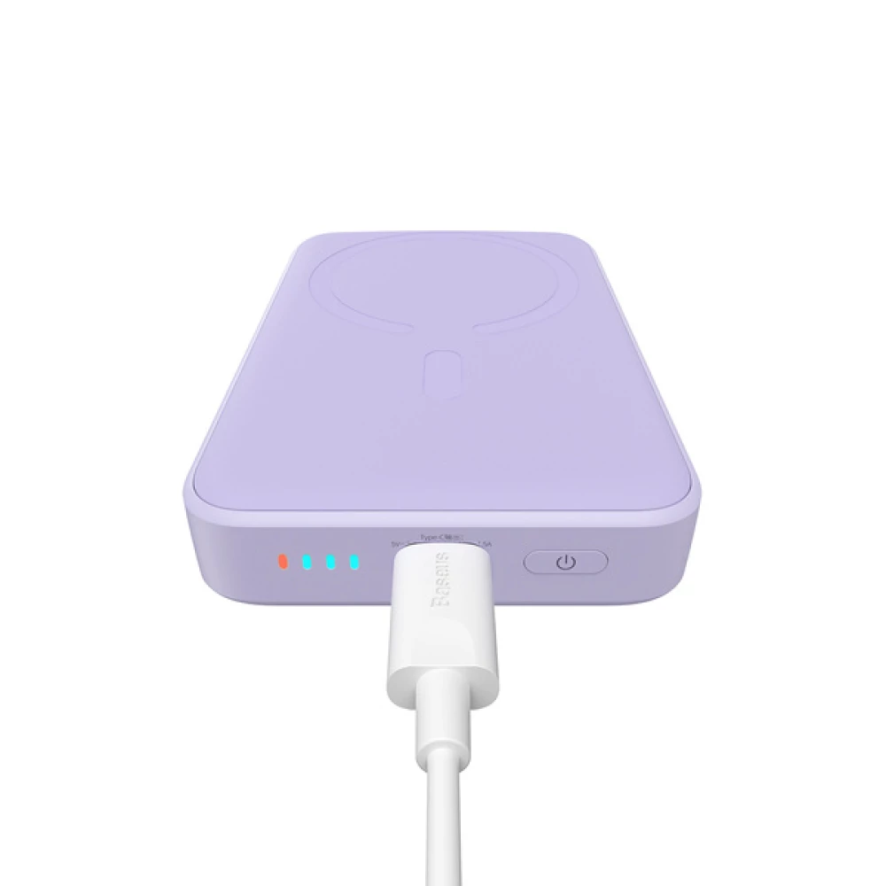 Безжична външна батерия BASEUS Magnetic Mini Wireless - 10 000 mAh, 20W - (PPCX110105)