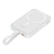Безжична външна батерия BASEUS Mini Magnetic + кабел Lightning - 10 000 mAh, 20W - (P10022109223-00), MagSafe