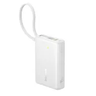  Външна батерия BASEUS - 10 000 mAh, 45W + вграден кабел Type-C, PicoGo (P10073701123-00)