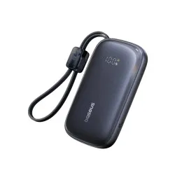  Външна батерия BASEUS - 10 000 mAh, 45W+вграден кабел C+L, EnerFill FC21 Qpow 3 Ultra (E0027Q00)