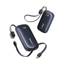  Външна батерия BASEUS - 10 000 mAh, 45W+вграден кабел C+L, EnerFill FC21 Qpow 3 Ultra (E0027Q00)