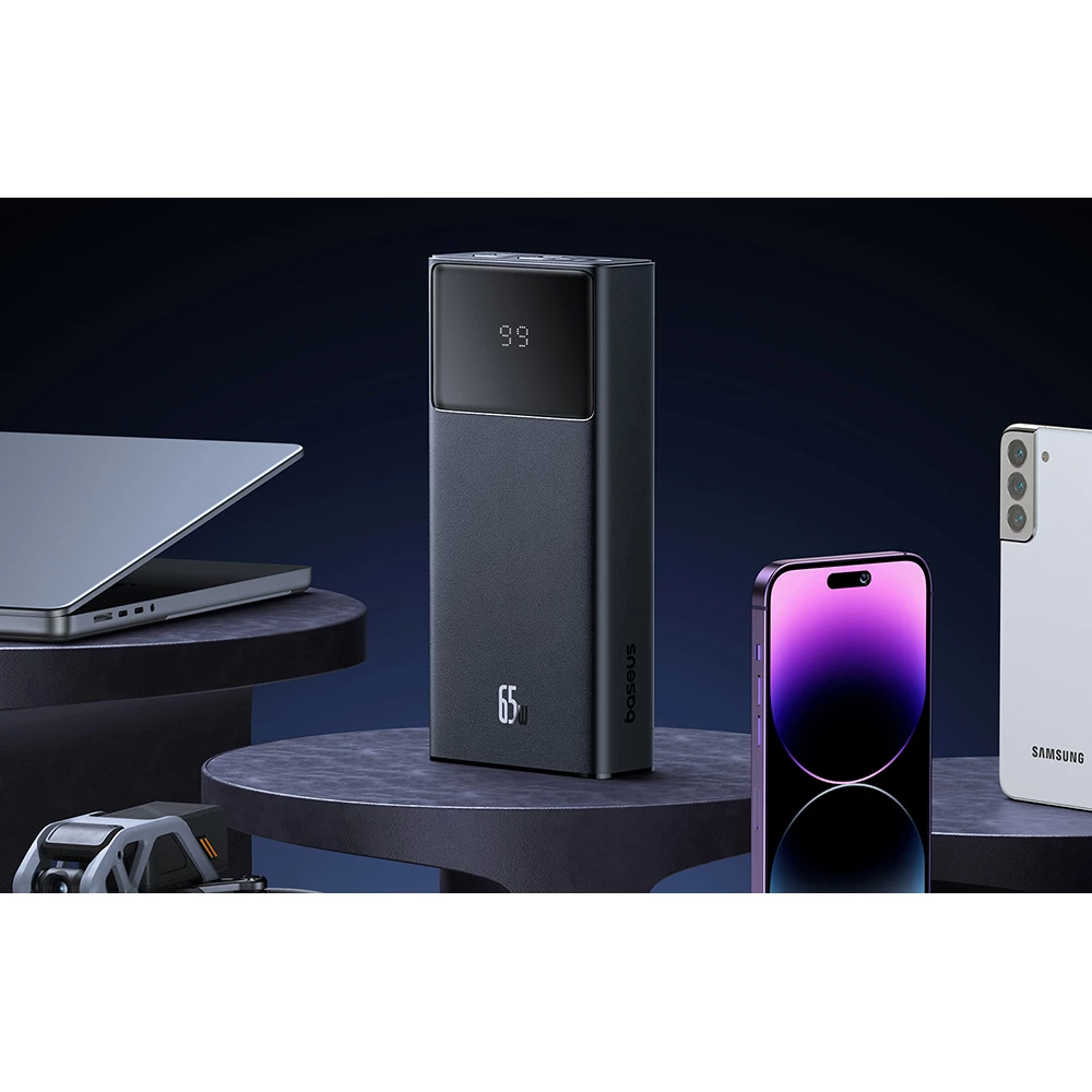  Външна батерия BASEUS - 20 000 mAh, 65W, Star-Lord Digital Display (P10022906113-00)
