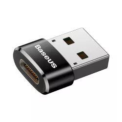 Преходник BASEUS Mini от USB-A към USB-C, 3A -  (CAAOTG-01)