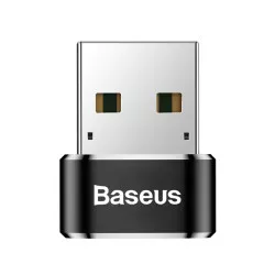Преходник BASEUS Mini от USB-A към USB-C, 3A -  (CAAOTG-01)