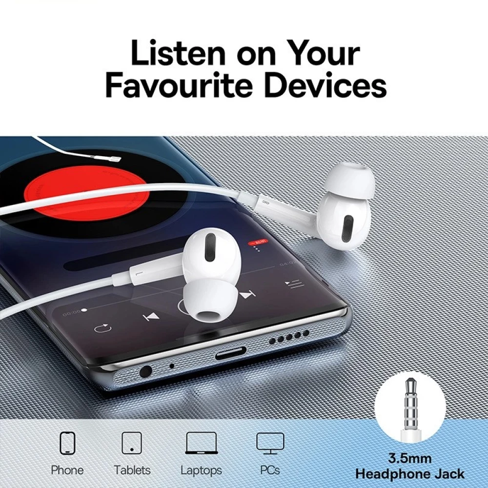 Слушалки HF BASEUS Encok H18 - (NGCR030002)