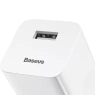 Зарядно устройство 220V BASEUS 24W, USB-A, 3A, (CCALL-BX02)