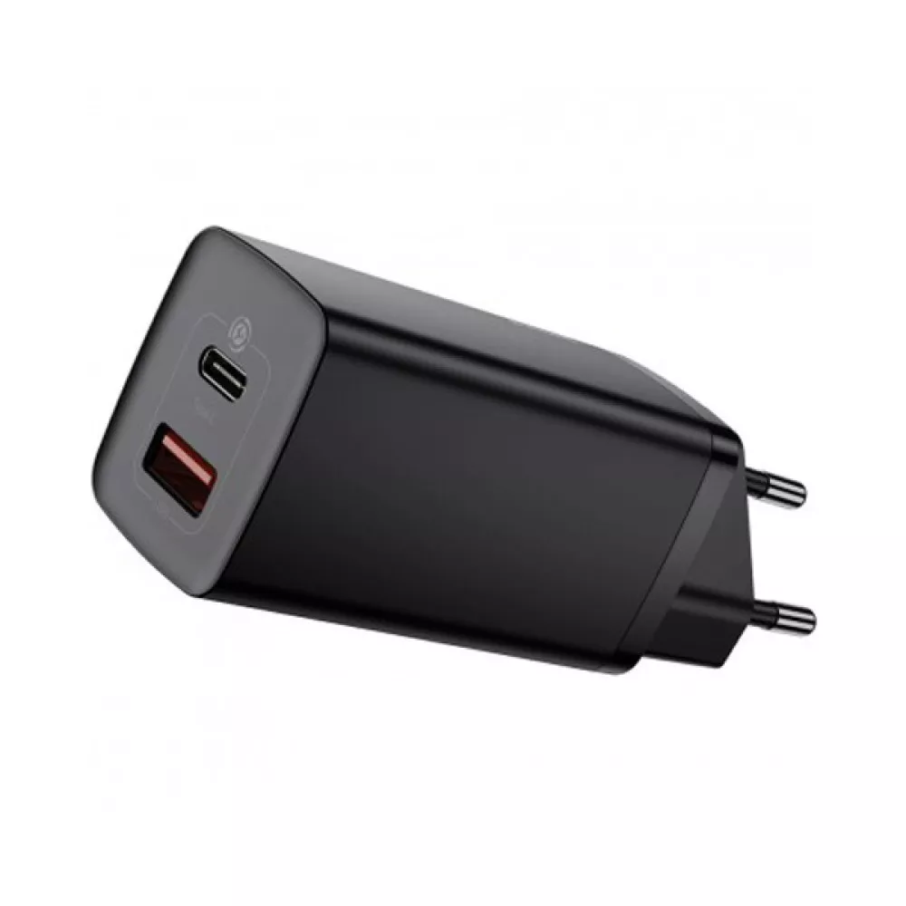  Зарядно устройство 220V BASEUS 65W, USB-A, USB-C, GaN2 Lite (CCGAN2L-B01)