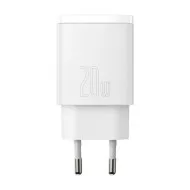   Зарядно устройство 220V BASEUS 20W, USB-A, USB-C, 3A, Compact (CCXJ-B02) 