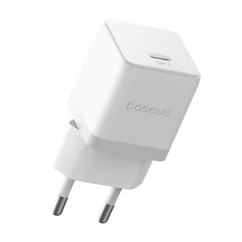 Зарядно устройство BASEUS 30W, 220V, USB-C - Palm fast + кабел (P10111605213-01)