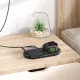 Зарядно устройство 220V Wireless BASEUS 10W + Адаптер 24W, Planet 2в1 Смартфон+Apple iWatch (WXPL-B01)