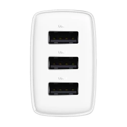  Зарядно устройство 220V BASEUS - Compact Quick (CCXJ020102) 17W, 3 x USB-A