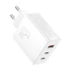  Зарядно устройство 220V BASEUS 65W, USB-A, 2xUSB-C, Cube Pro (P10152301213-00)