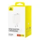  Зарядно устройство 220V BASEUS 65W, USB-A, 2xUSB-C, Cube Pro (P10152301213-00)