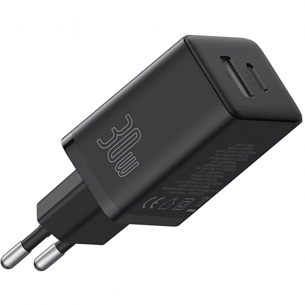 Зарядно устройство 220V BASEUS 30W, USB-A, USB-C, Cube Pro (P10111404113-00) 