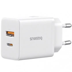 Зарядно устройство 220V BASEUS 30W, USB-A, USB-C, Cube Pro (P10111404213-00) 