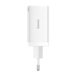 Зарядно устройство 220V BASEUS 65W, USB-A, 2xUSB-C, GaN5 Pro (CCGP120202)