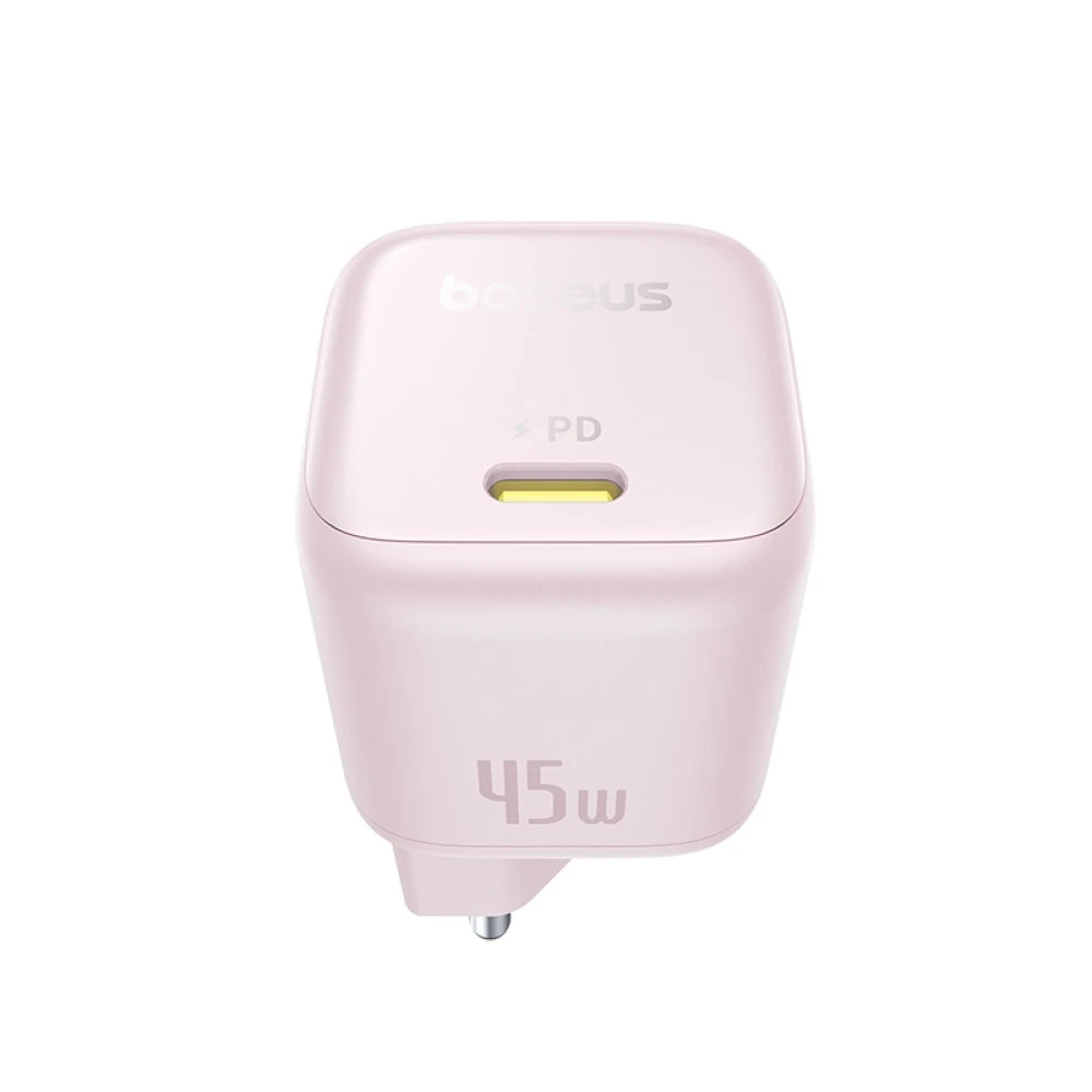  Зарядно устройство 220V BASEUS 45W, USB-C, PicoGo GaN (P10176800413-00)