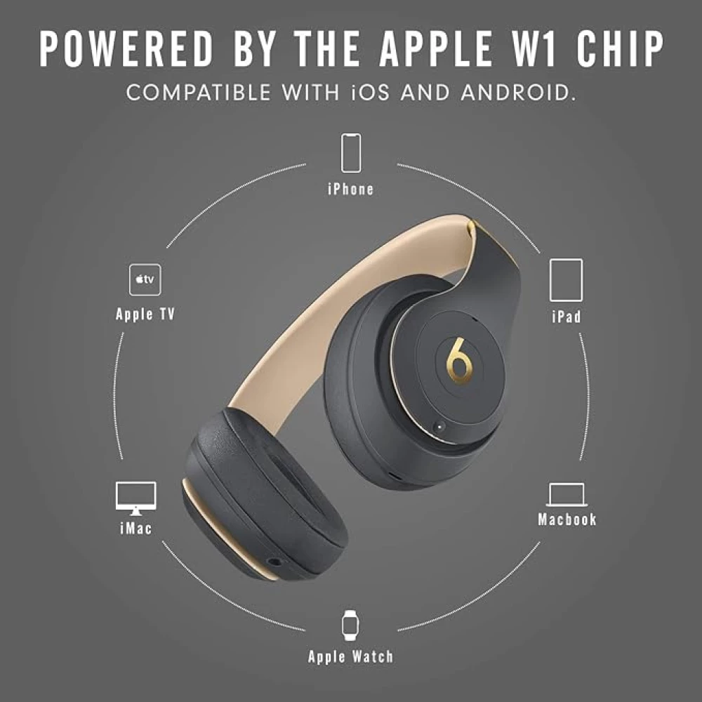                Bluetooth слушалки Beats Studio 3 Bluetooth Earphones - MXJ92ZM/A, OVER-EAR