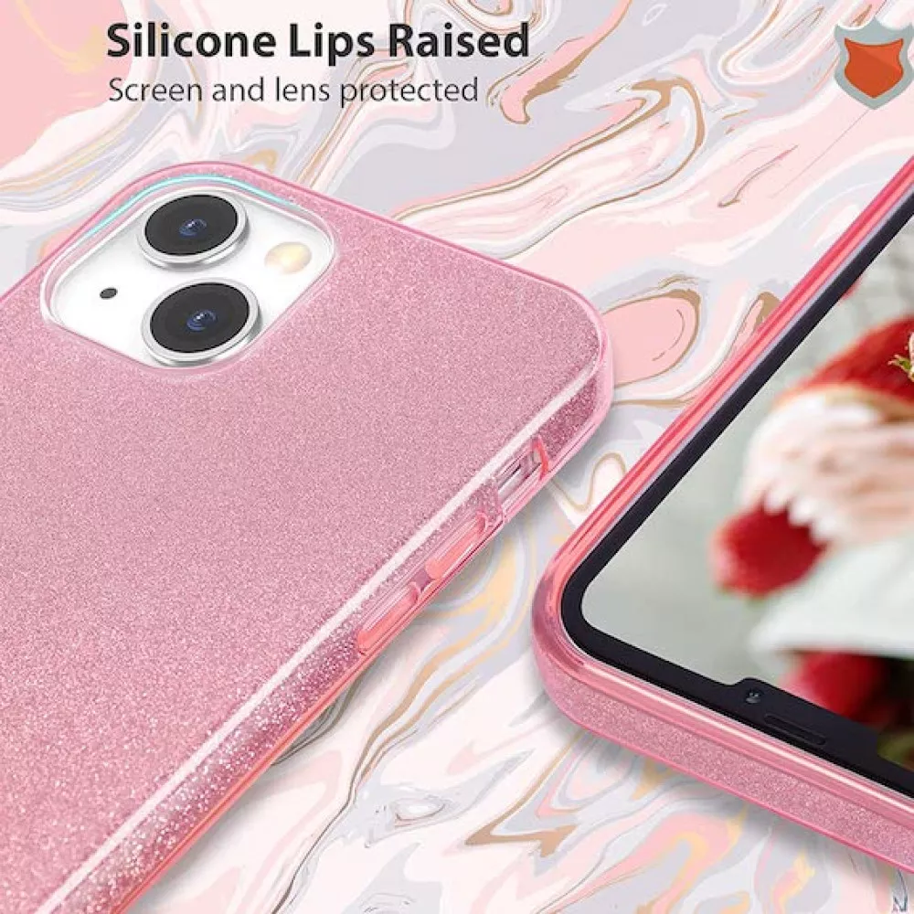 Силиконов калъф ENSIDA за Apple iPhone 15 Pro 