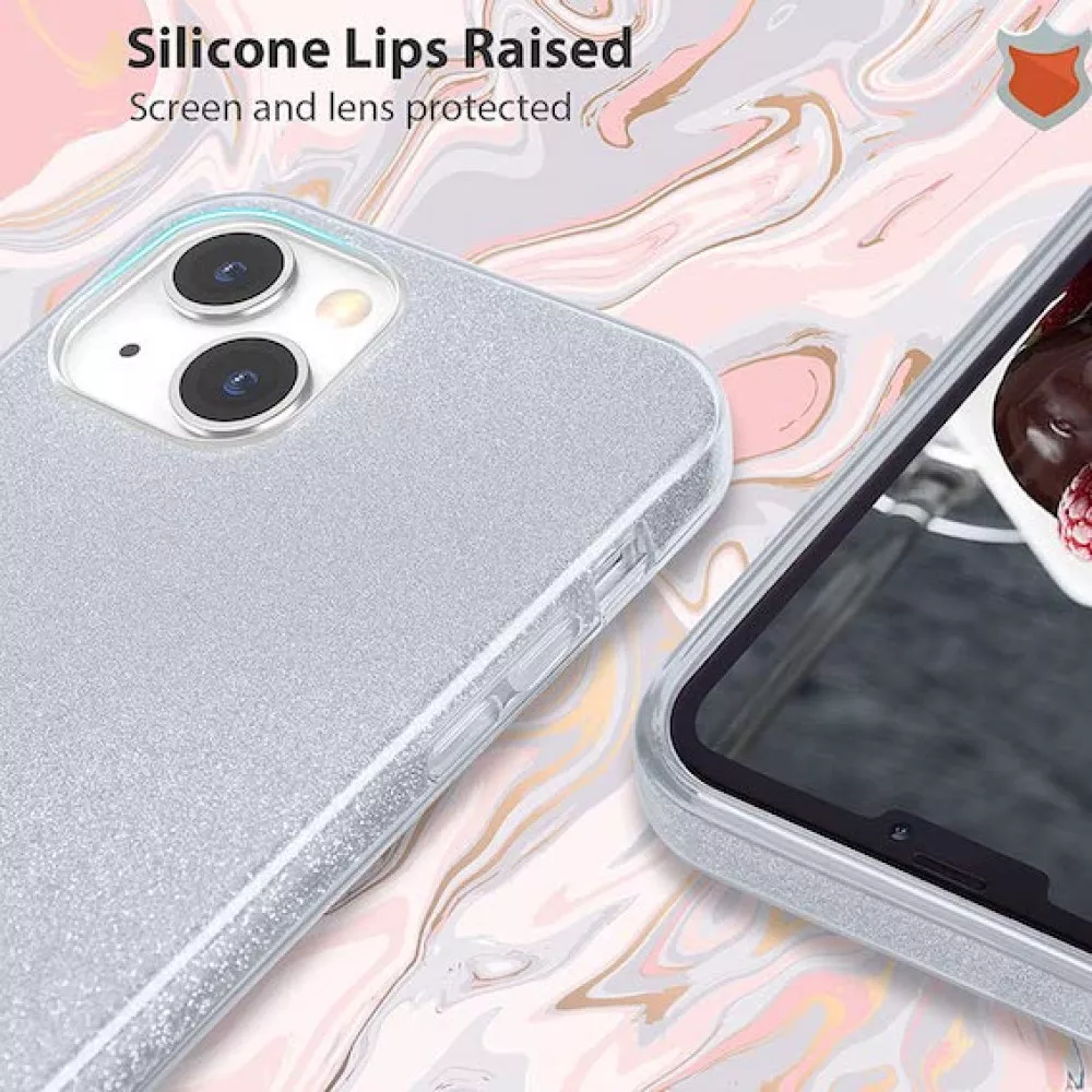 Силиконов калъф ENSIDA за Apple iPhone 15 Pro 