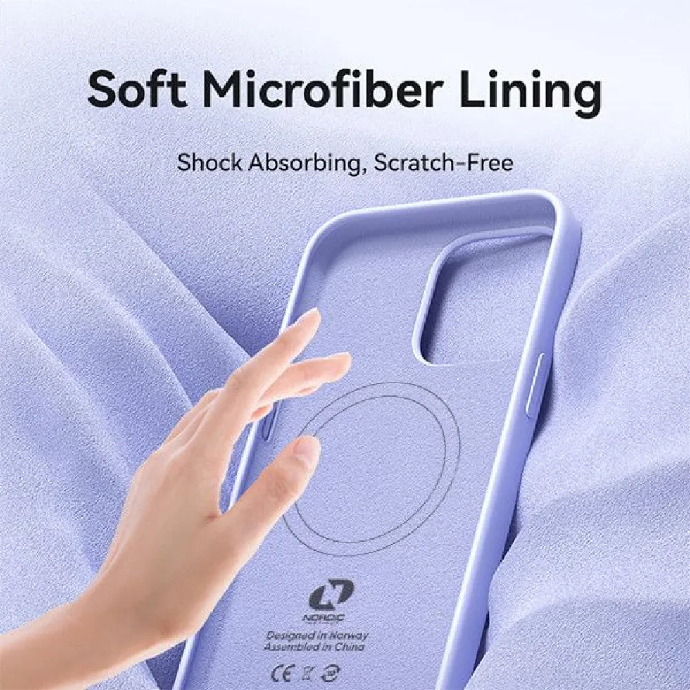 Калъф NORDIC Liquid Silicone за Apple iPhone 13, MagSafe 
