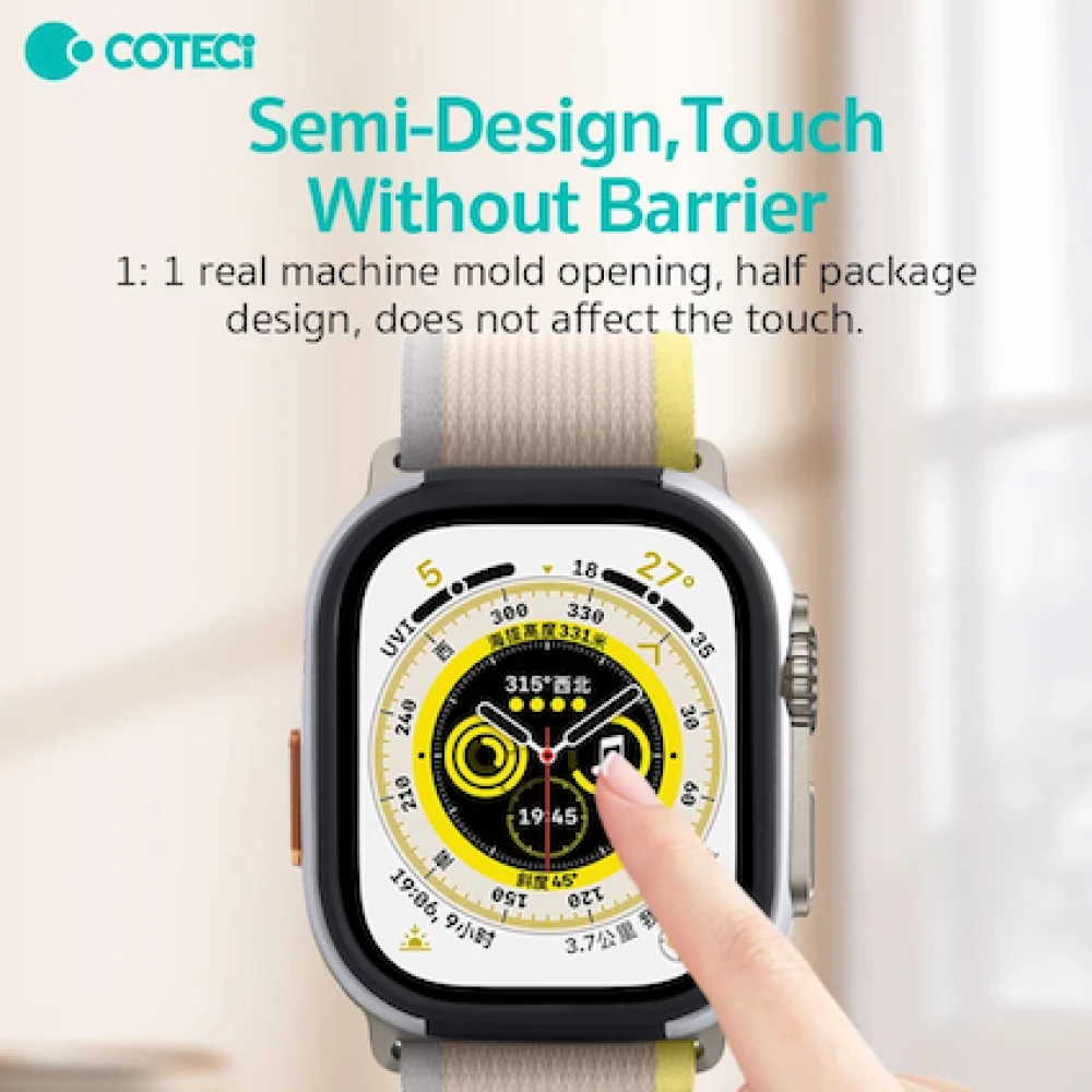 Двуслоен протектор за корпус COTECi за смарт часовник Apple iWatch Ultra 1 49мм