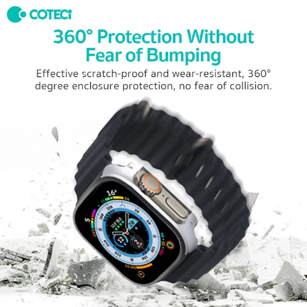 Двуслоен протектор за корпус COTECi за смарт часовник Apple iWatch Ultra 1 49мм