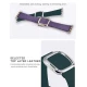 Кожена каишка за смарт часовник Apple iWatch Series 9 45мм - Nobleman Leather Magnetic buckle Strap W5